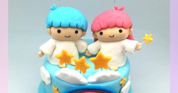 เค้กวันเกิดแบบ3มิติ kiki สาวน้อยสุดน่ารัก