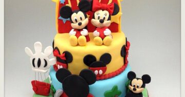 เค้กวันเกิด 3มิติ Mickey-Mouse