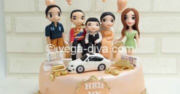 รับทำเค้กวันเกิด สำหรับครอบครัว
