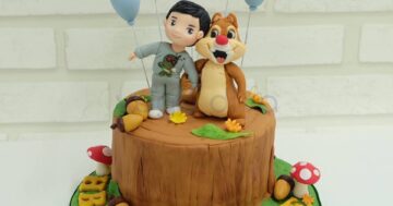 รับทำเค้กวันเกิดตัวการ์ตูน สำหรับเด็กน้อยสุดน่ารัก