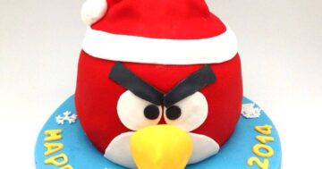 ให้เค้กการ์ตูน Angry Birds เค้กเซอร์ไพรส์สุดประทับใจแสนอร่อย