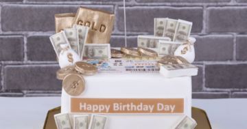 เค้กดึงเงิน เค้กเงิน เค้กเซอร์ไพร์ส