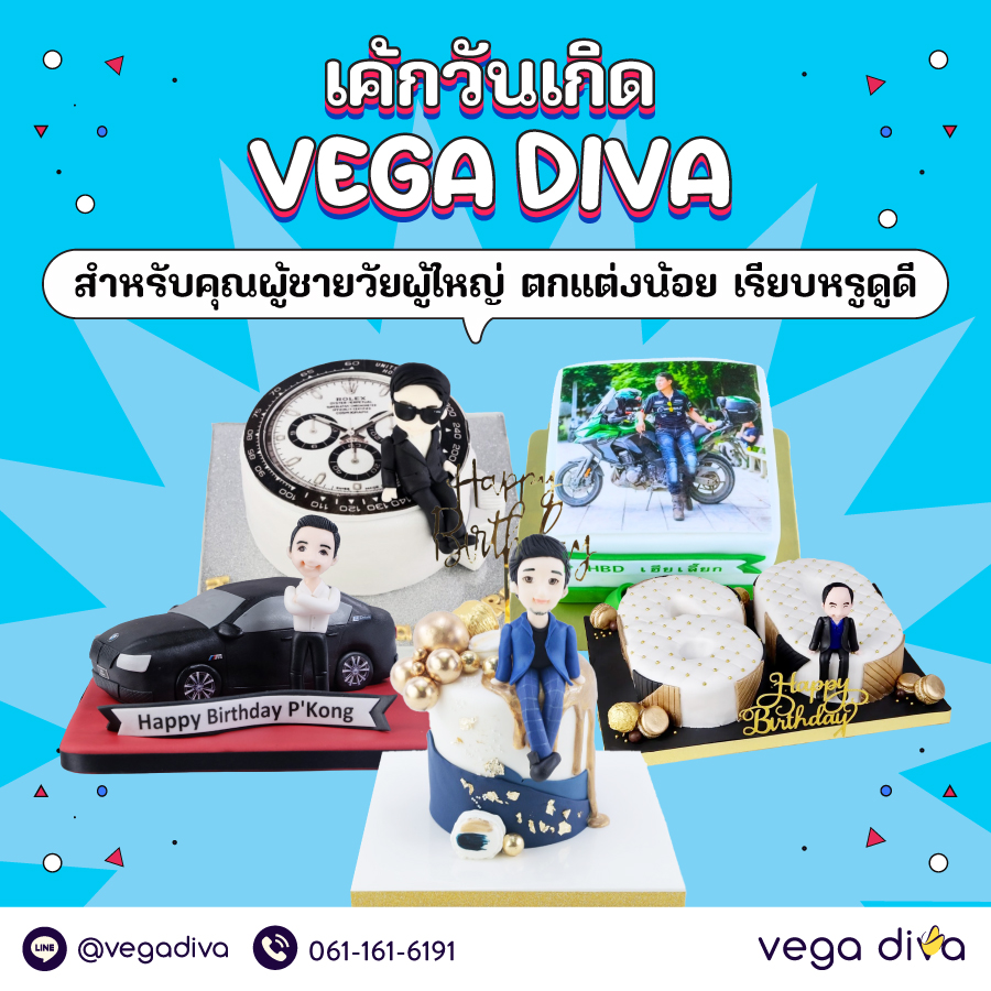 เค้กวันเกิดผู้ชาย