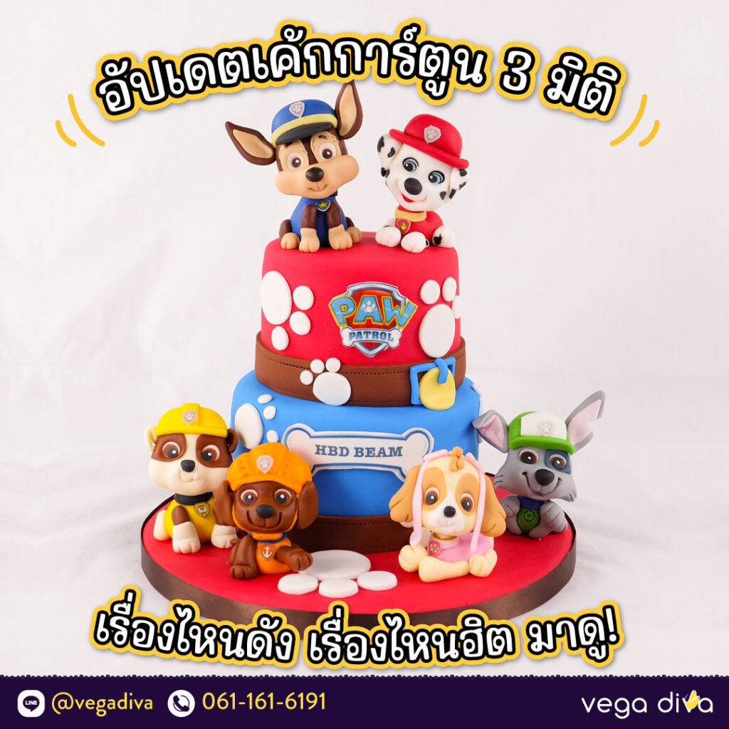 เค้กการ์ตูน 3 มิติ 0