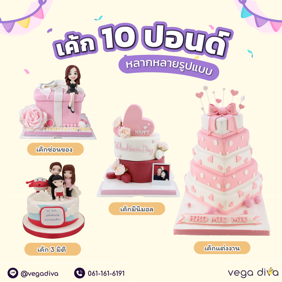 เค้ก 10 ปอนด์