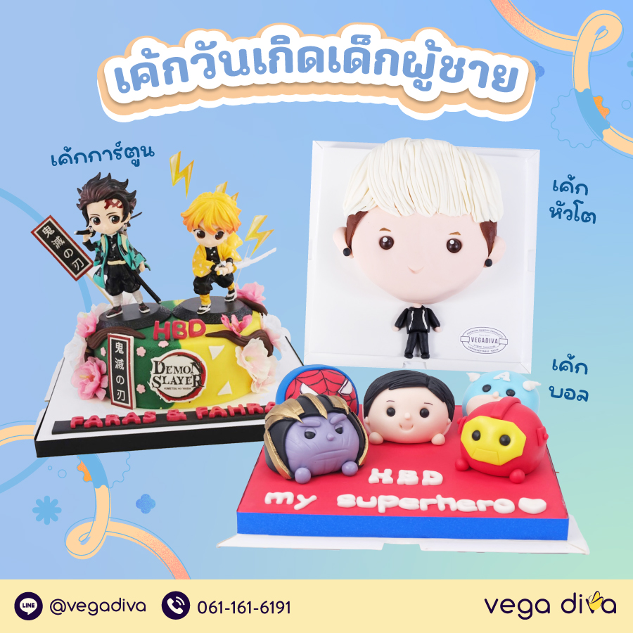 เค้กวันเกิดผู้ชาย