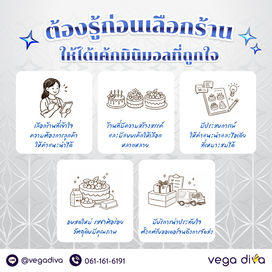 เค้ก มินิมอล