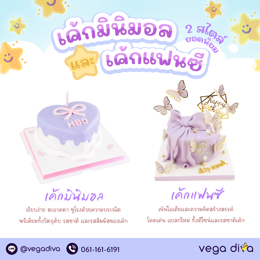 เค้ก มินิมอล