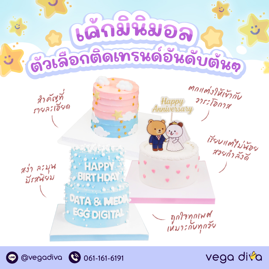 เค้ก มินิมอล