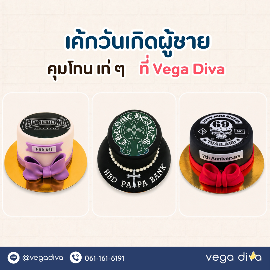 เค้กวันเกิดผู้ชาย
