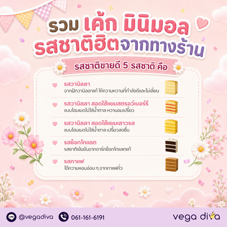 เค้ก มินิมอล
