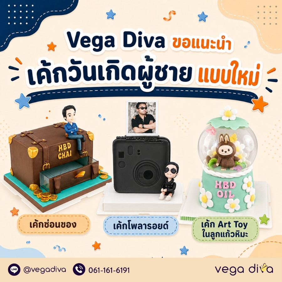 เค้กวันเกิดผู้ชาย
